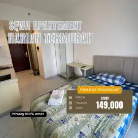 Sewa apartemen Jakarta pusat Green Pramuka Harian/Transit Termurah
