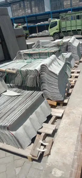 Asbes Gelombang besar Kecil merk Djabesmen