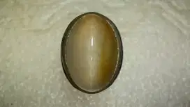 Cincin Natural Batu Pandan Kapas Madu Dim.27x17x13 Unik