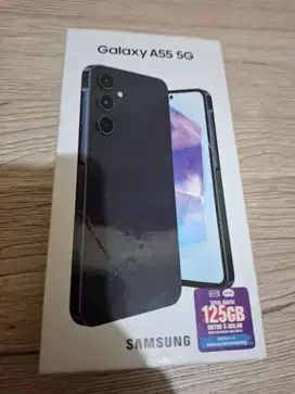 Dijual HP Samsung A55 5G (8/256GB) – Mulus 100%, Fullset, Siap Pakai!