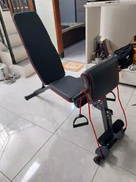 KURSI SIT UP DUMBELL AJUST BENCH TALI ELASTIS ALAT FITNESS