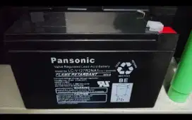 Aki Kering Battrey VLRA Pansonic 12 volt 7,2 Amper batrey UPS