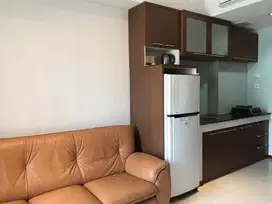 jual 1 kamar furnish view central park Apt.Royal mediterania garden