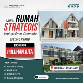 2 UNIT TERAKHIR THE ATLANTIS COLOMADU, LISTRIK UNDERGROUND