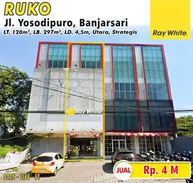 Ruko Strategis Murah Jl Yosodipuro Solo
