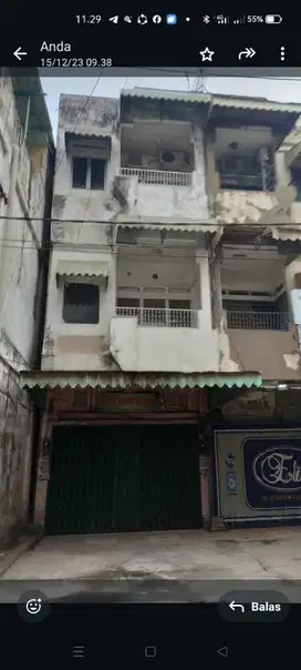 RUKO TEMPAT USAHA DI PUSAT KOTA RAMAI ILIR TIMUR I SUMATERA SELATAN