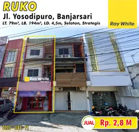 Ruko Strategis Murah Jl Yosodipuro Solo