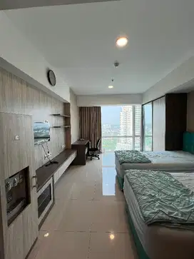 apartemen u residence 3 twin bed