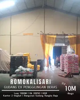 DIJUAL GUDANG BUMI MASPION ROMOKALISARI