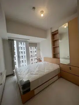 sewa apartemen tokyo riverside PIK 2 studio semifurnish non AC