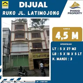 RUKO MURAH JLN.LATIMOJONG POROS