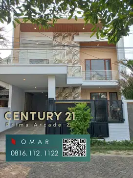 Rumah Baru luas di jalan puter sektor 5 bintaro