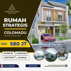 Rumah 2 lantai Modern di colomadu dekat bandara