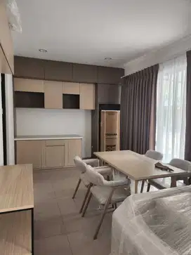 sewa murah rumah full furnish pik 2 cluster milenial / extention 3 kt