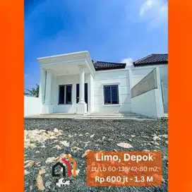 Dijual rumah dalam komplex asri di Limo Cinere, siap huni