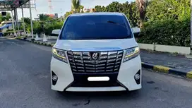 km32rb toyota alphard g atpm 2017 putih pajak panjang cash kredit bisa