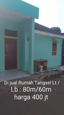 Dijual Rumah Murah Dekat Komplek Bakti Jaya Tangsel