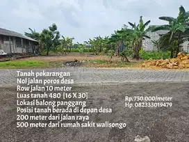 Tanah pekarangan cocok di buat buka usaha