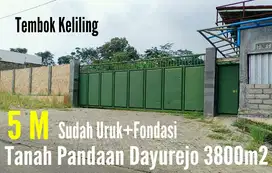 Tanah Industri di Pandaan