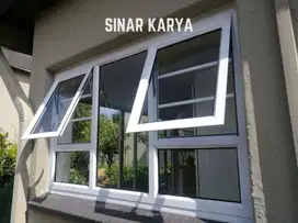 Pasang Baru Pintu Kaca Alumunium, Kusen Alumunium, Jendela Alumunium