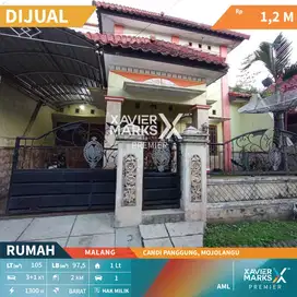 Dijual Rumah Siap Huni Dekat Pusat Kota di Candi Panggung Malang