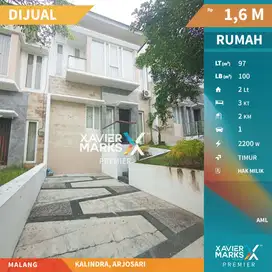 Dijual Rumah Full Furnish Siap Huni di Kalindra Arjosari Malang
