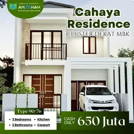 DI JUAL RUMAH 2 LANTAI DEKAT MBK DAN KAMPUS TEKNOKRAT  KEDATON PROMO