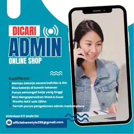 DICARI ADMIN ONLINE SHOP