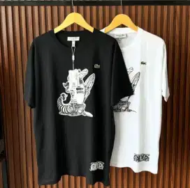 Kaos unisex Lacoste x One piece size M