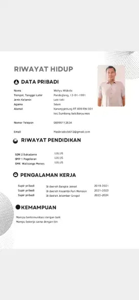 Mencari lowongan driver