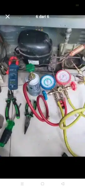 jasa servis ac kulkas meain cuci kompa air dll