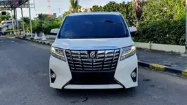 [ ISTIMEWA ] Toyota Alphard 2.5 G Pilot Seat AT White On Beige 2017