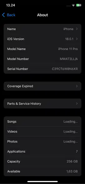 Iphone 11 pro 256 4 juta nego