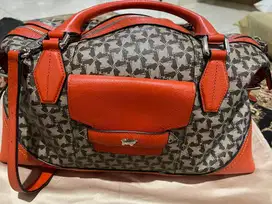 Tas Braun Buffel orange ori
