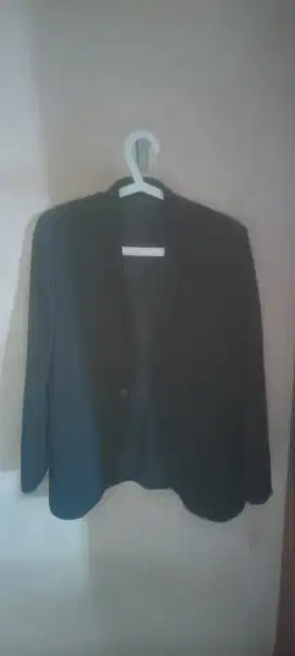 Jas hitam ukuran size m/l