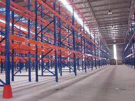 RAK GUDANG RAK INDUSTRI KAPASITAS 2TON READY STOK TINGGI 3-11Mtr