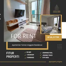 Sewa Apartemen Tares 3Br furnish minimalis best view jakarta barat