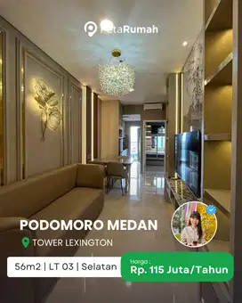 DISEWA APARTEMEN PODOMORO MEWAH TOWER LEXINGTON