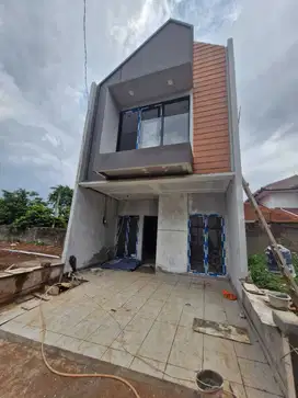 rumah cluster di cibubur jaktim, mumpung masih progres harga perdana