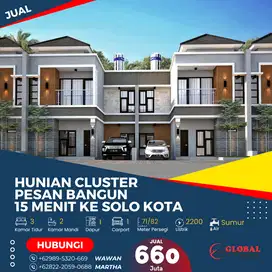 Hunian Cluster Purbayan Pesan Bangun