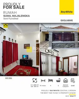 Rumah Semi Furnished di Majalengka Kota