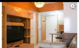 di sewa unit 2bed full furnished, apartemen the springlake bekasi