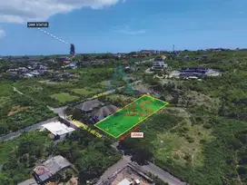Dijual tanah full ocean view di Jimbaran / Kawasan bukit bintang