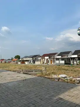 Dijual Tanah kavling sertifikat sudah pecah di kartasura