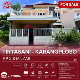 Rumah Dijual Di Poros Utama Perumahan Bagus Bangunan 2 Lantai Minimali