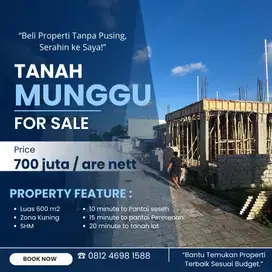 Tanah Eksklusif di Kawasan Villa Munggu