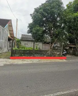 Tanah murah, strategis untuk usaha pinggir jl Tajem