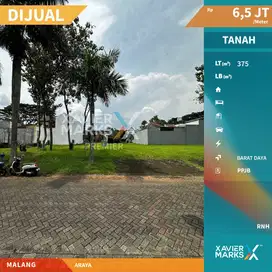Dijual Tanah Kavling Jalan Kembar di Raya Graha Golf Araya Malang