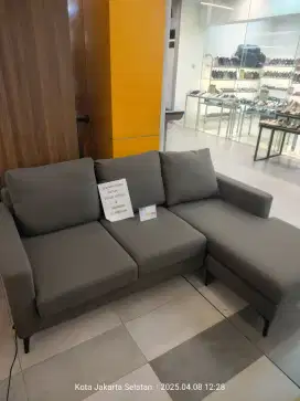Ex-Display L SOFA FABRIC BLUME