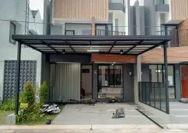Pemasangan kanopi baja ringan